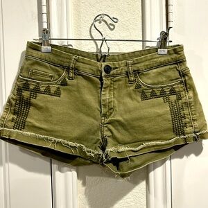 Blank NYC Sz 28 distressed jeans shorts